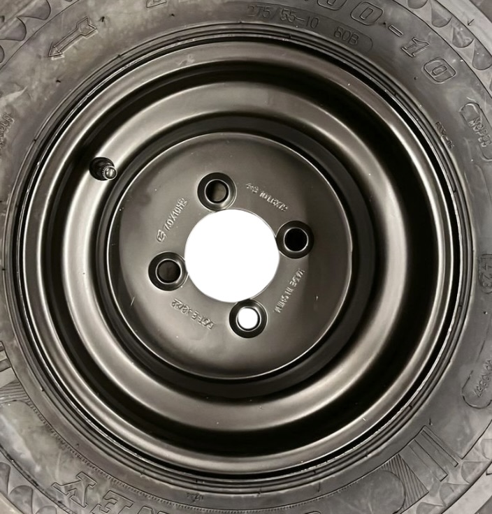 [PA.02/SRGCW-009] 10x7 Black Wheels rim (Rim)