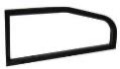 Seat Back Bracket Cart for DEL3022G2Z, passenger side