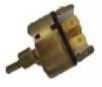 Knob switch both for wiper and high/low speed mode