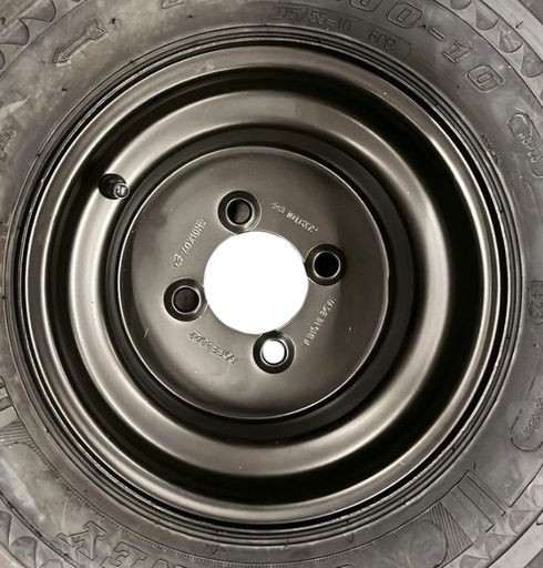 [PA.02/SRGCW-009] 10x7 Black Wheels rim (Rim)
